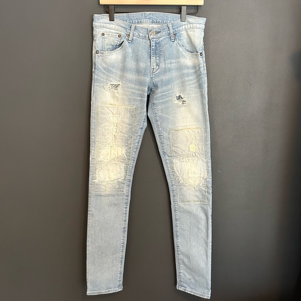 Levi’s Made in Japan Slim Distressed Jeans Women’s Size 27 x 32